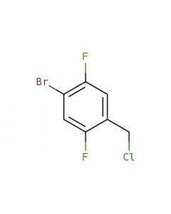 Astatech 1-BROMO-4-(CHLOROMETHYL)-2,5-DIFLUOROBENZENE; 5G; Purity 95%; MDL-MFCD19671493